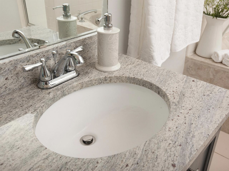 oval countertop bathroom sinks